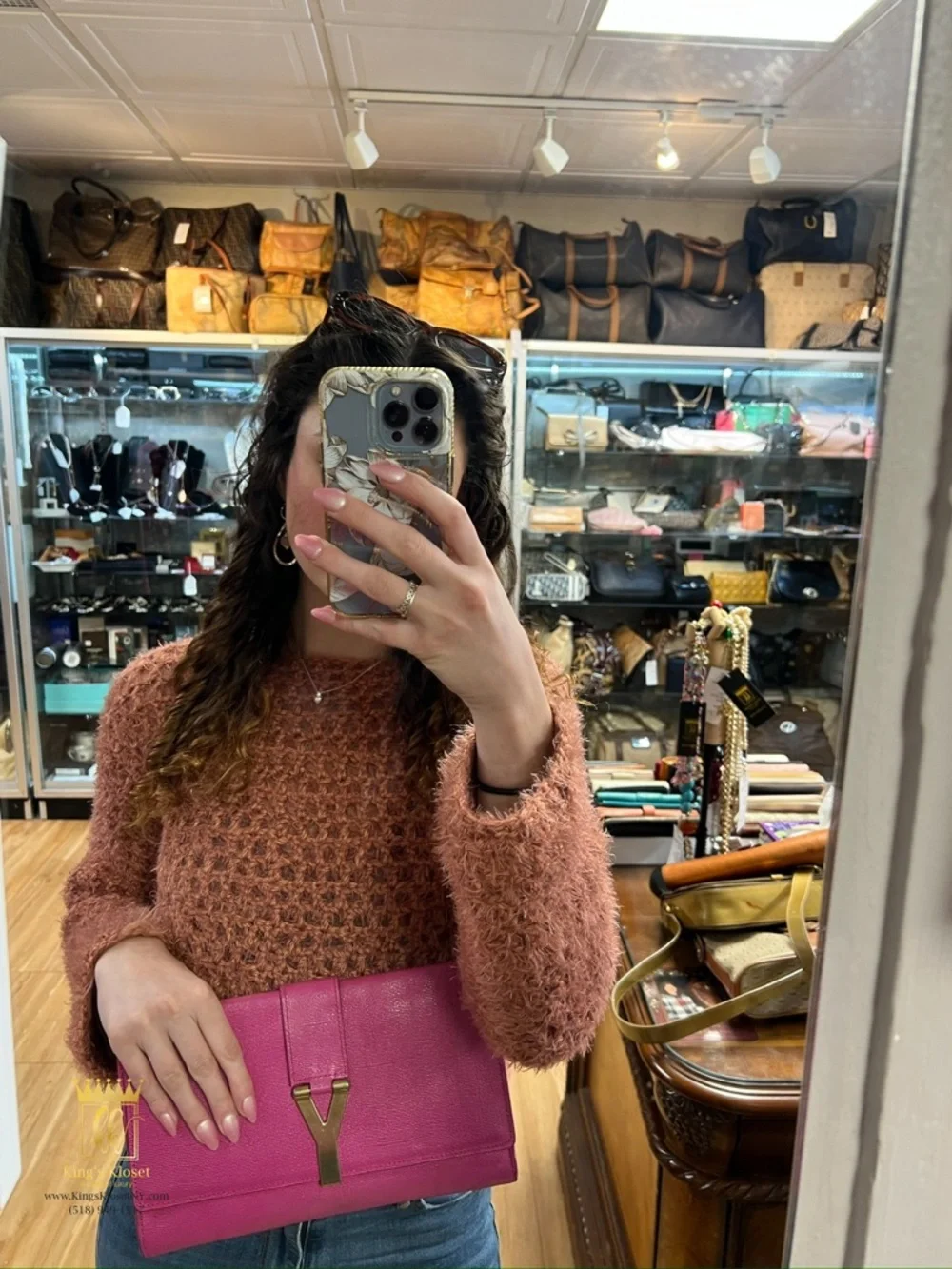YSL Leather Clutch - Picture 13 of 13
